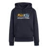 Pack' den Tag beim Schlawittchen - Frauen Premium Hoodie - Navy