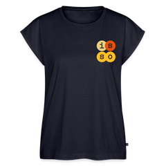 IsSo - Frauen T-Shirt mit gerollten Ärmeln