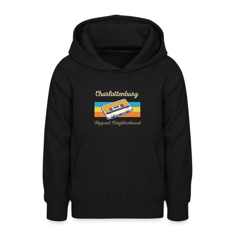 Charlottenburg Hippest Neighborhood - Teenager Hoodie - Schwarz