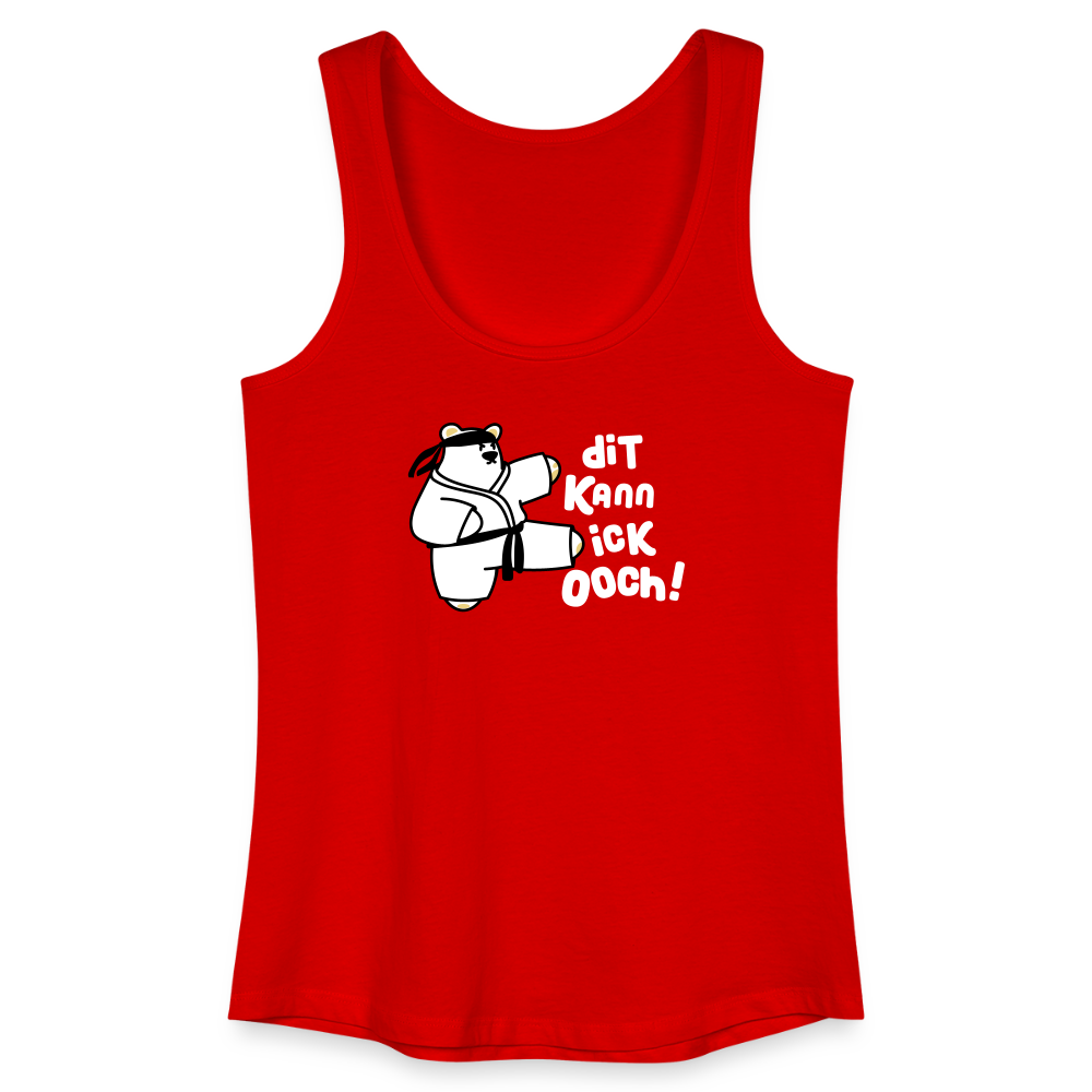 Dit kann ick ooch! - Frauen Bio Tank Top - Rot