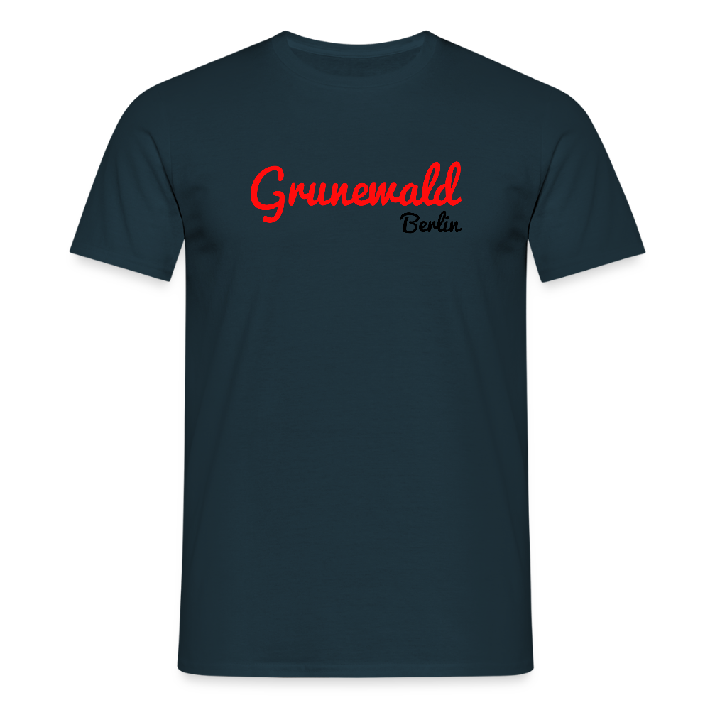 Grunewald Berlin - Männer Premium T-Shirt - Navy