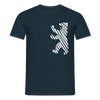 Berliner Bär im Netz - weiß - Männer Premium T-Shirt - Navy
