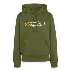 Leben, keen Biergarten! - Frauen Premium Hoodie
