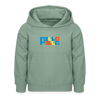 Pillepalle - Kinder Hoodie - Graugrün