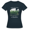 Grönland oder Grunewald - Frauen Premium T-Shirt - Navy
