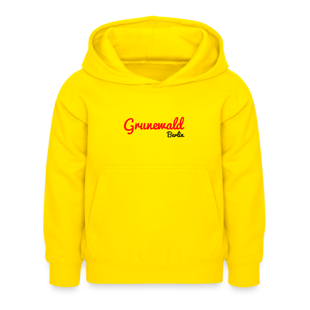 Grunewald Berlin - Kinder Hoodie - Gelb