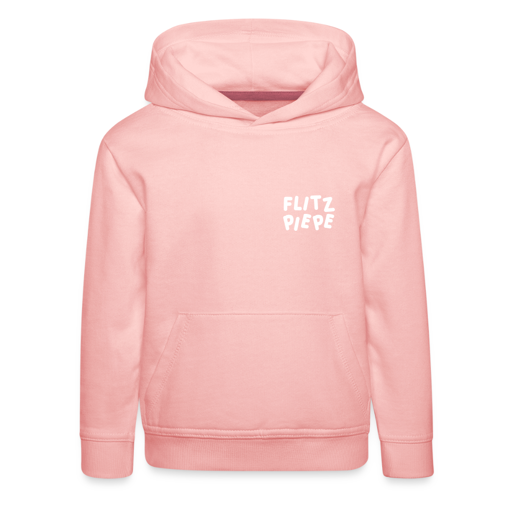 Flitz piepe - Kinder Premium Hoodie - Kristallrosa