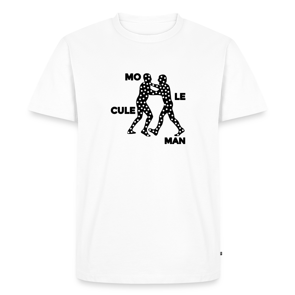 Mo le cule Man - Männer Premium T-Shirt - Weiß
