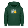 Ick fühl mir prima - Kinder Hoodie - Flaschengrün