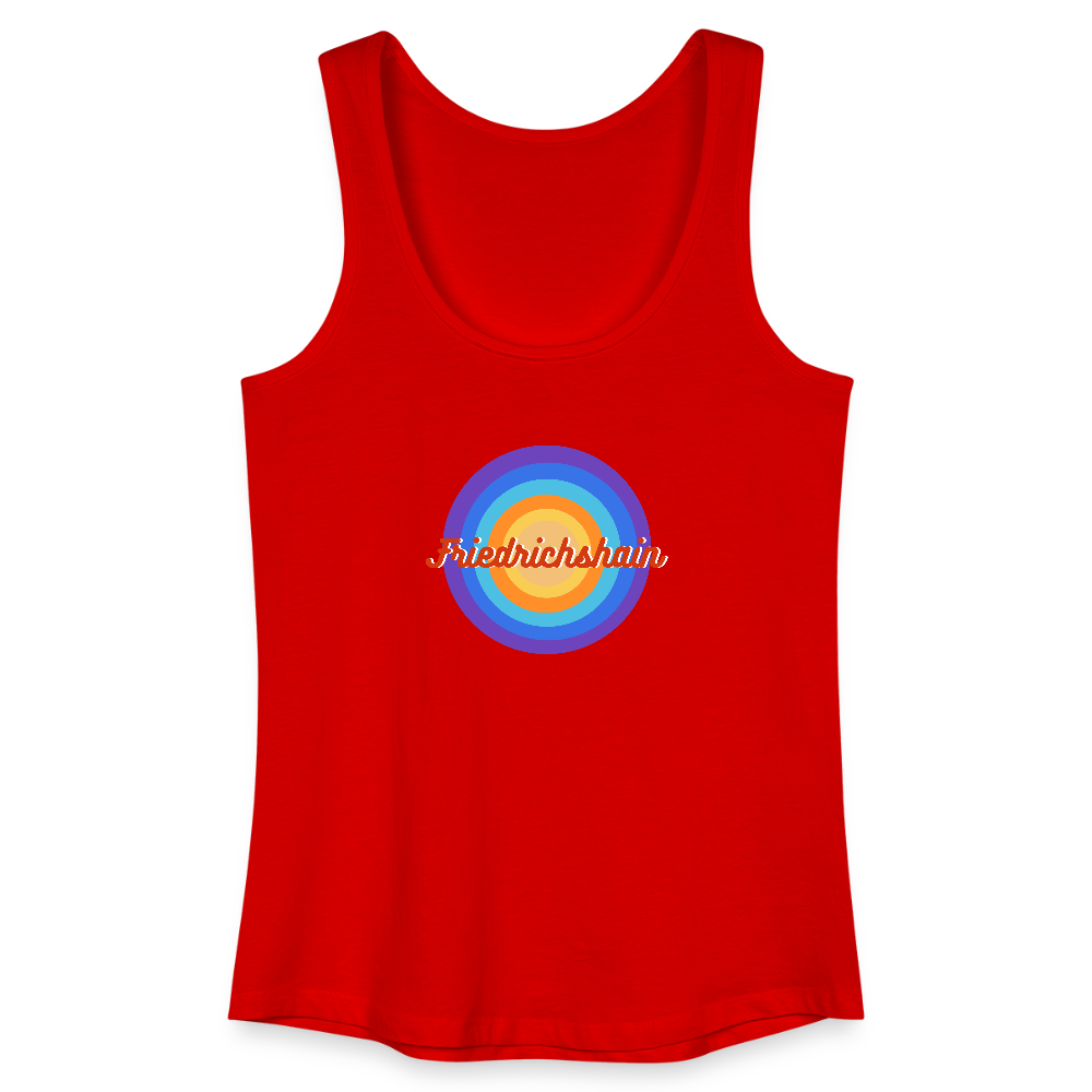 Friedrichshain Retro - Frauen Bio Tank Top - Rot