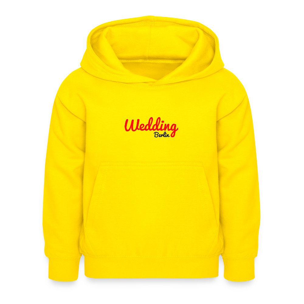 Wedding - Kinder Hoodie - Gelb