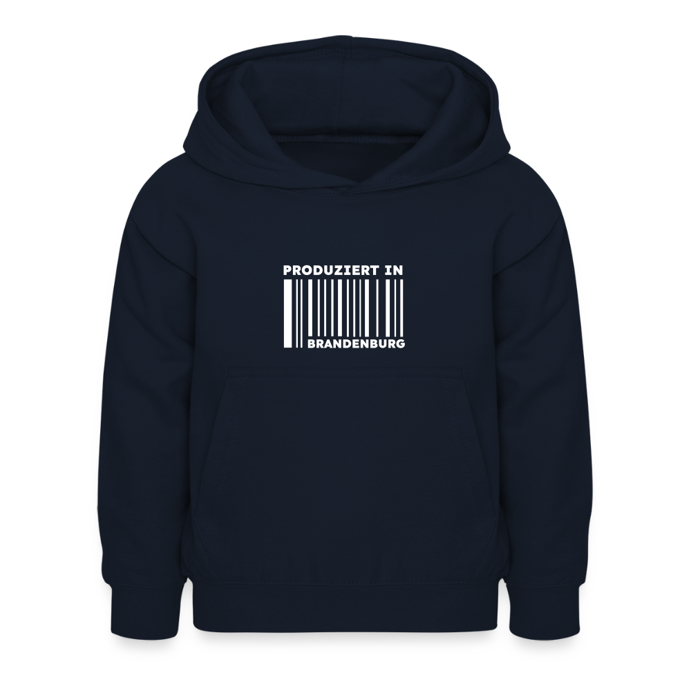 PRODUZIERT IN BRANDENBURG - Kinder Hoodie - Navy