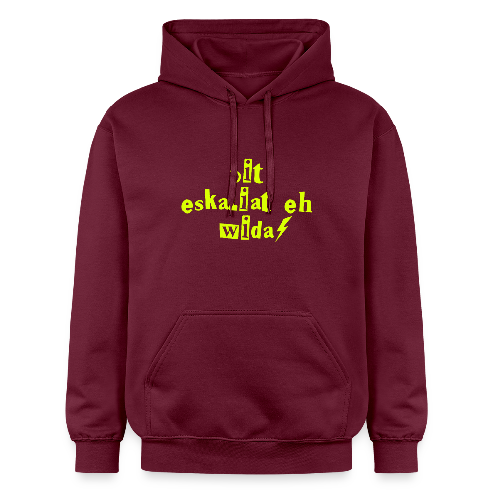 Dit eskaliat eh wilda  - Hoodie - Maroon