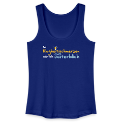 Bei Klugheitsschmerzen wär' ick unsterblich - Frauen Bio Tank Top