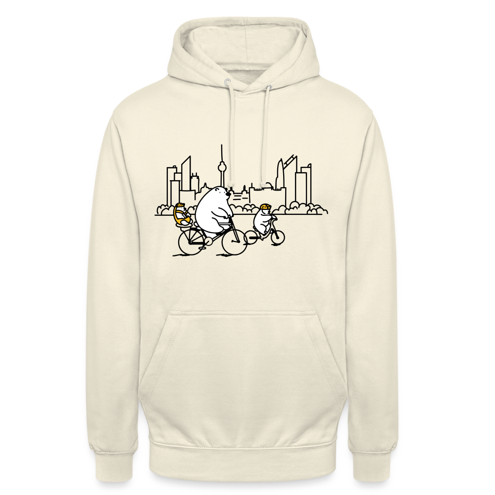 Fahrradtour Berlin - Unisex Hoodie - Vanille-Milchshake