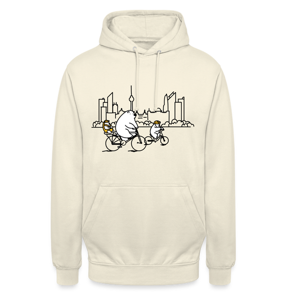 Fahrradtour Berlin - Unisex Hoodie - Vanille-Milchshake