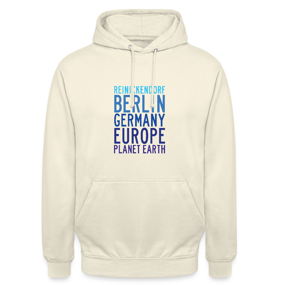 Reinickendorf Planet Earth - Unisex Hoodie - Vanille-Milchshake