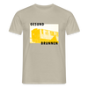 Gesundbrunnen Metro - Männer Premium T-Shirt - Sandbeige