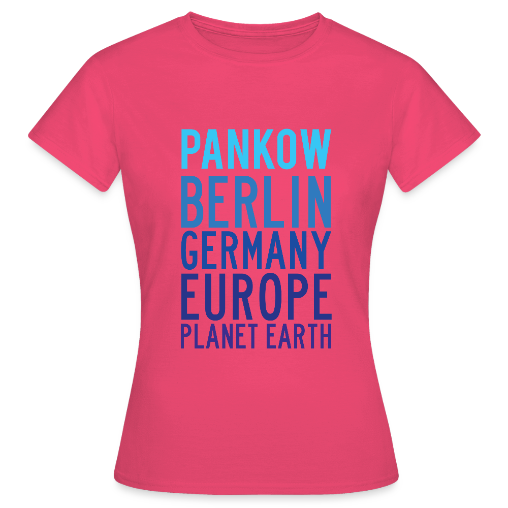 Pankow Planet Earth - Frauen Premium T-Shirt - Azalea