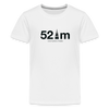 52 m Viktoria Park - Teenager Premium T-Shirt - Weiß