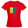 Berlin Retro - Frauen Premium T-Shirt - Rot