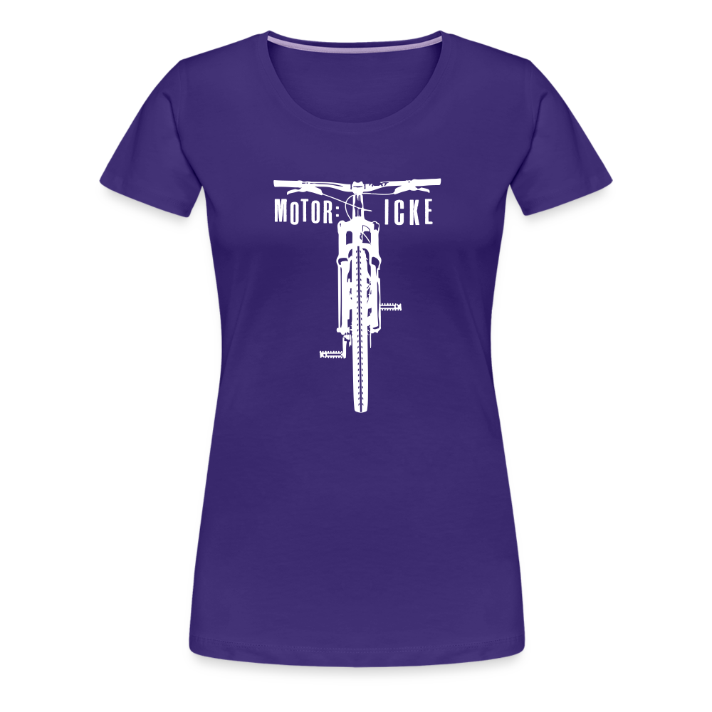Motor icke - Frauen Premium T-Shirt - Lila