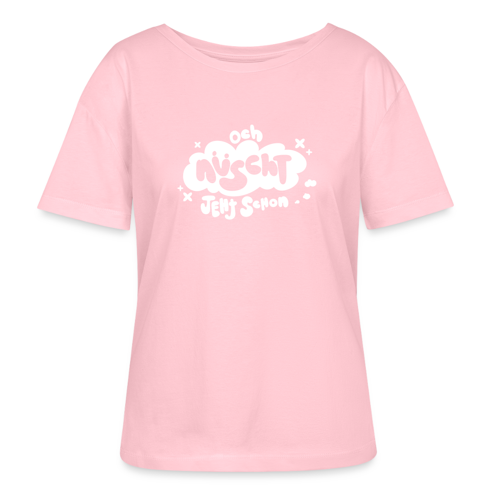 och nüscht jeht schon! - Relaxed Rundhals Frauen Bio-T-Shirt - Hellrosa