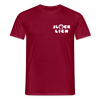 Jlücklich - Männer Premium T-Shirt - Ziegelrot