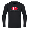 S1 - Männer Sport Langamshirt - Schwarz
