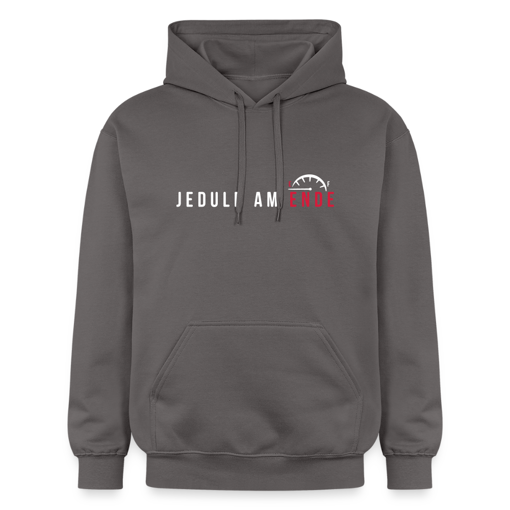 Jeduld am Ende - Hoodie - Dunkelgrau