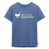 wär ick mal liejenjeblieben - Kinder Premium T-Shirt - Taubenblau