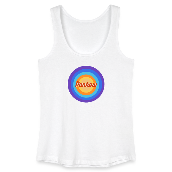 Pankow Retro - Frauen Bio Tank Top - Weiß
