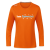 keen Pappenstiel! - Frauen Sport Langarmshirt - Neonorange