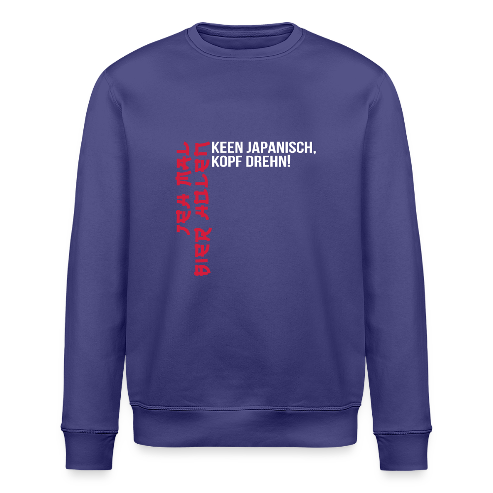 Jeh mal Bier holen! - Unisex Bio Sweatshirt - Dämmerung