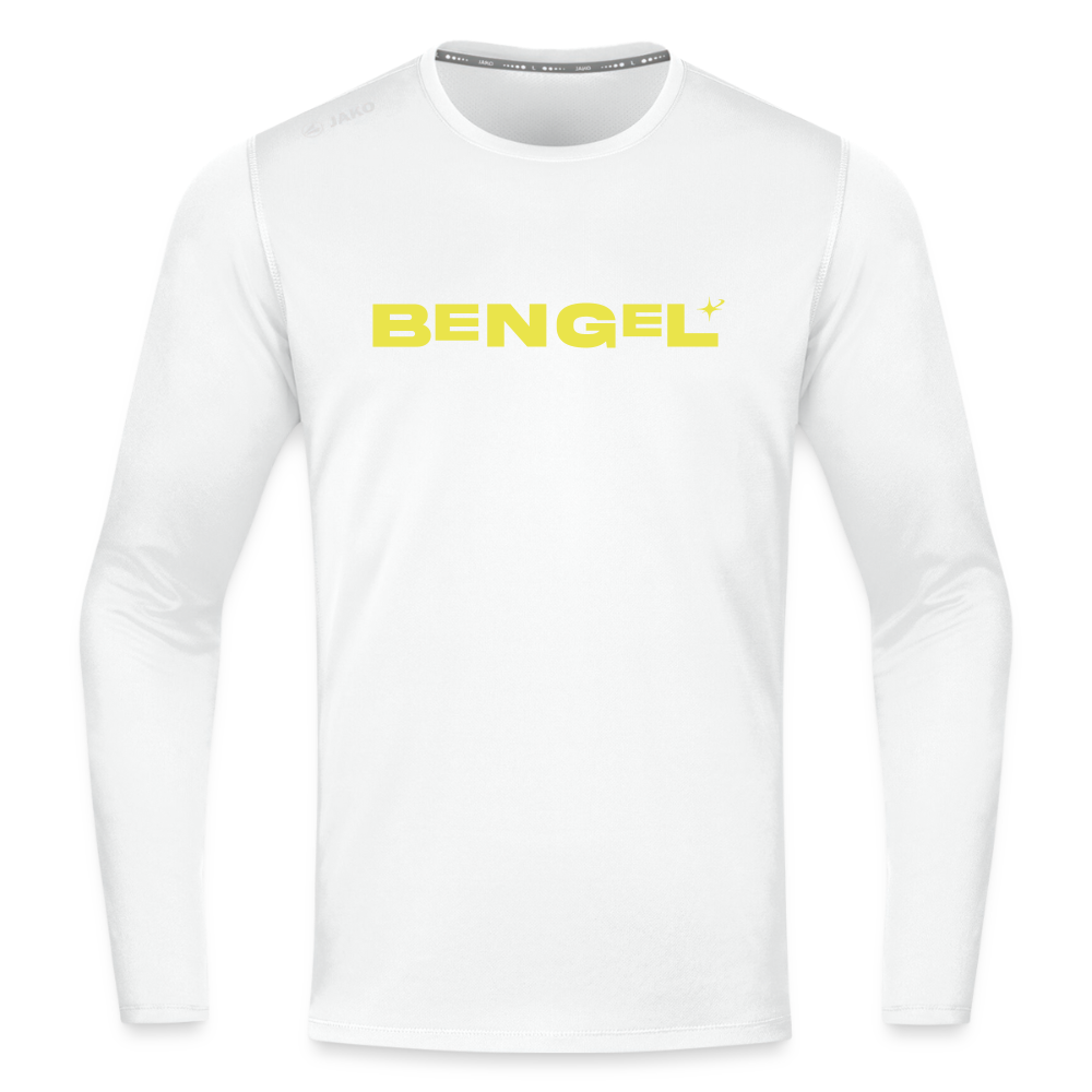 Bengel Berlin - Männer Sport Langamshirt - Weiß