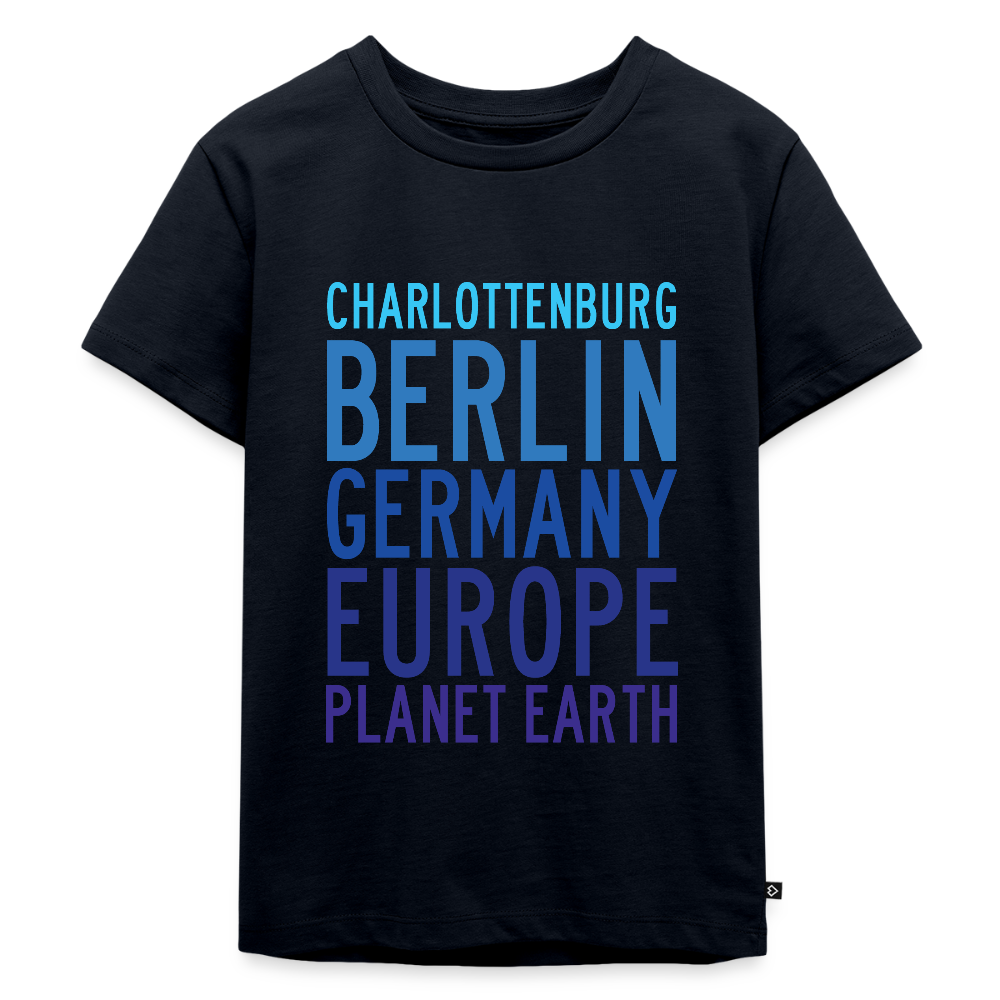 Charlottenburg - Earth - Kinder Premium T-Shirt - Navy