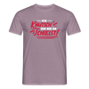 Ick knutsch dir! - Männer Premium T-Shirt - Lilagrau