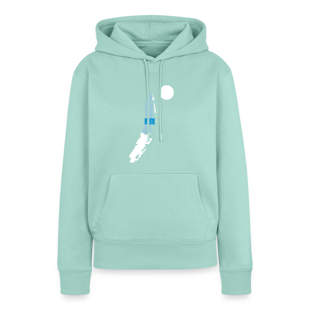 Unterwegs in Berlin - Frauen Premium Hoodie - Mint 