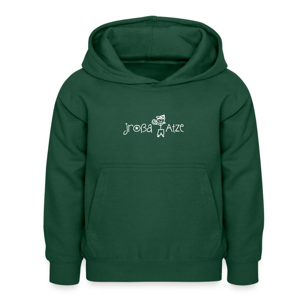 Jroßa atze - Kinder Hoodie - Flaschengrün