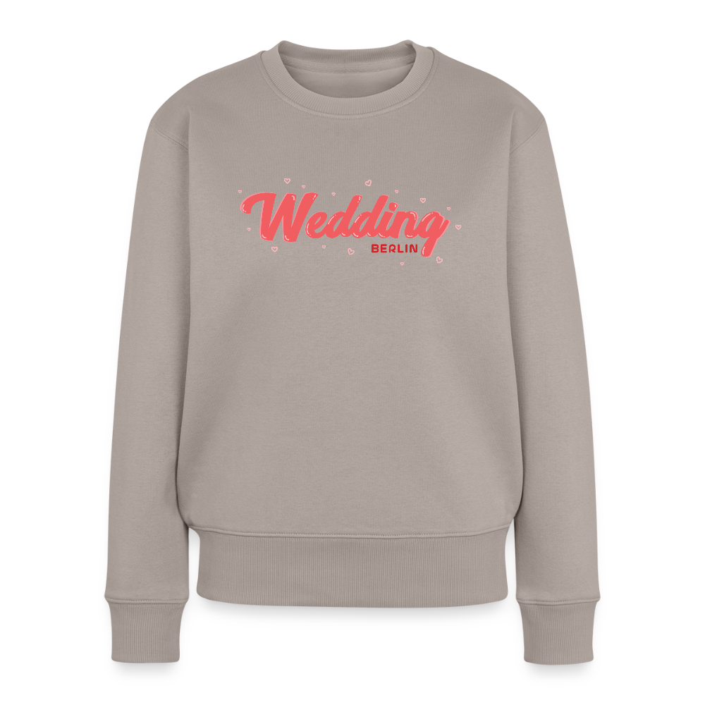Wedding Berlin - Frauen Premium Pullover - Taupe