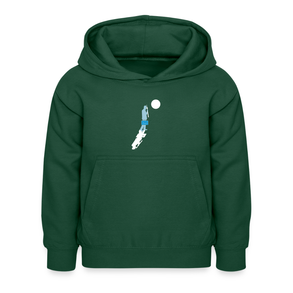 Unterwegs in Berlin - Kinder Hoodie - Flaschengrün