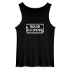 Tach ihr Flitzpiepen - weiß - Männer Tank Top - Schwarz