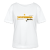 Lichtenberg - Relaxed Rundhals Frauen Bio-T-Shirt - Weiß