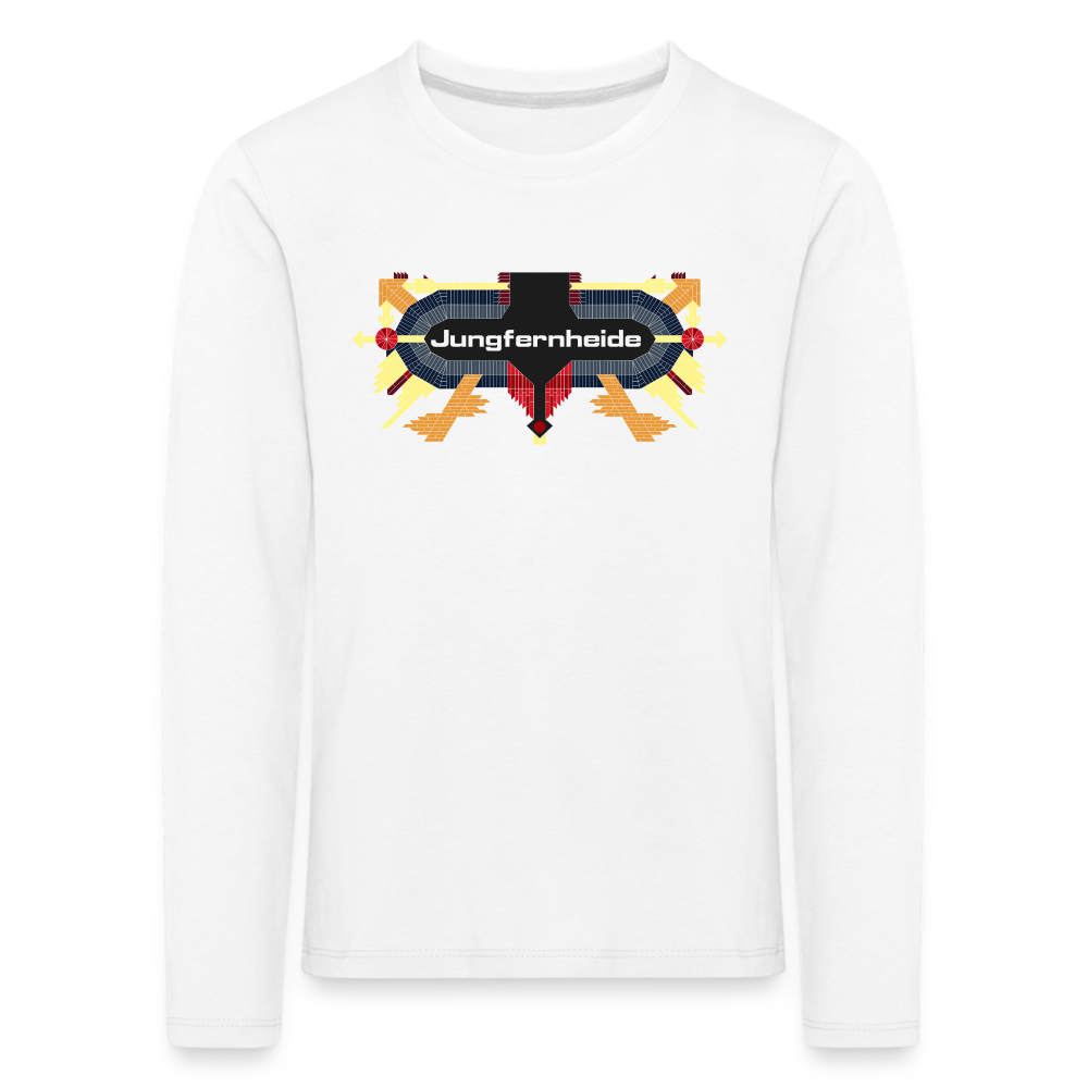 Jungfernheide - Kinder Langarmshirt - Weiß
