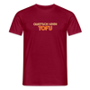 Quatsch keen Tofu! - Männer Premium T-Shirt - Ziegelrot