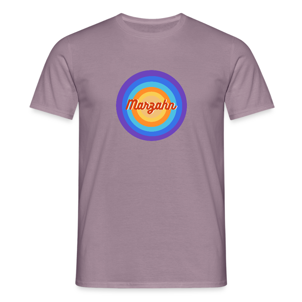 Marzahn Retro - Männer Premium T-Shirt - Lilagrau 