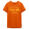 Jeh mah nich uffn Keks gelb - Teenager Premium T-Shirt - Orange
