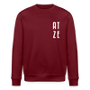 Atze - Unisex Bio Sweatshirt - Burgunderrot