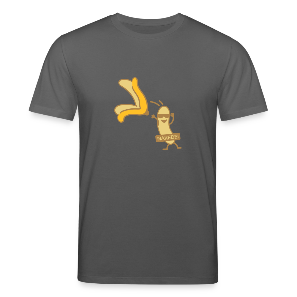Nakedei - Unisex Bio T-Shirt - Anthrazit