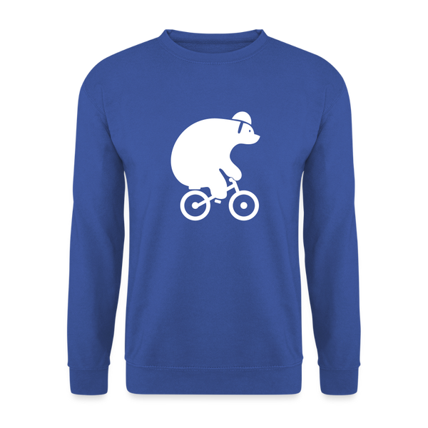 Fahrradbär - Unisex Pullover - Royalblau